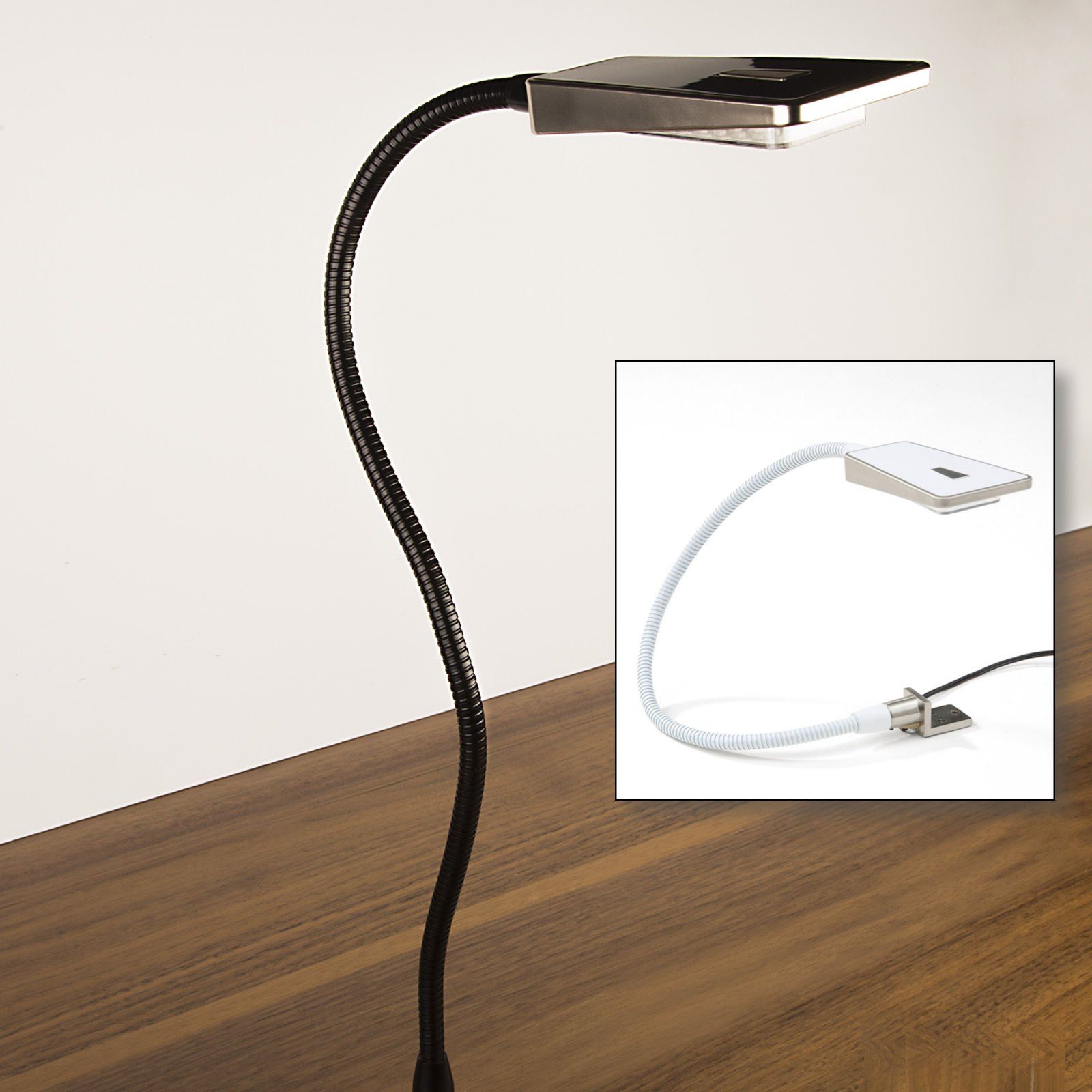 Lampe de Lecture Double Tête 14 LEDs, Liseuse Lampe Clip USB