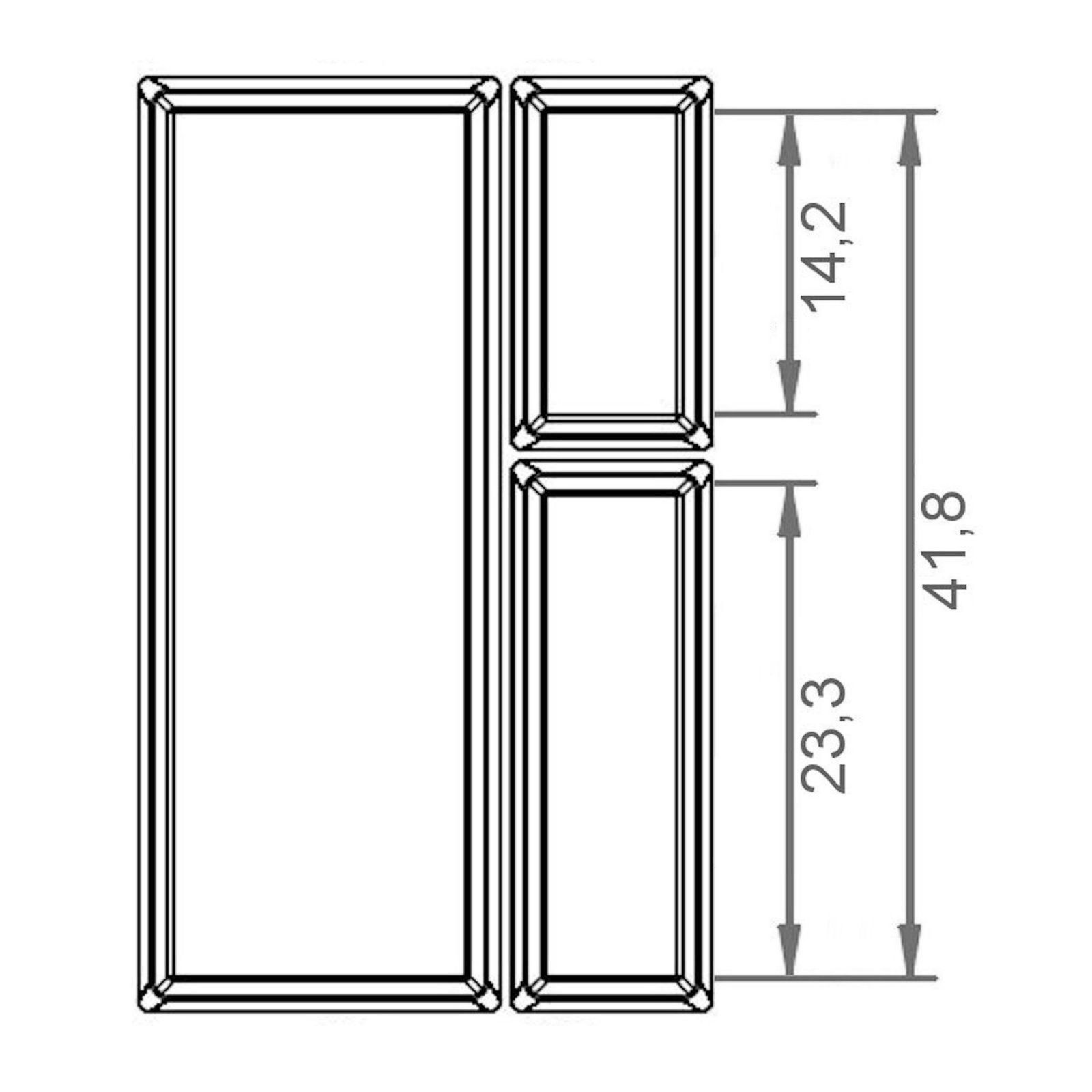 Range-couverts pour tiroir, largeur du meuble: 300 mm, profondeur