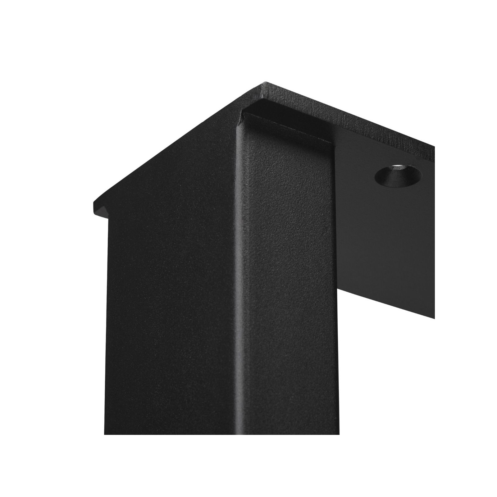 Tischgestell TAB Stahl schwarz matt Profil 80 x 40 mm Höhe: 720 mm Tiefe:  800 mm online bestellen